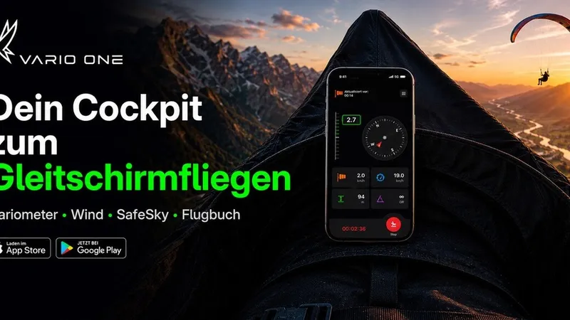 Vario One für Android ist da