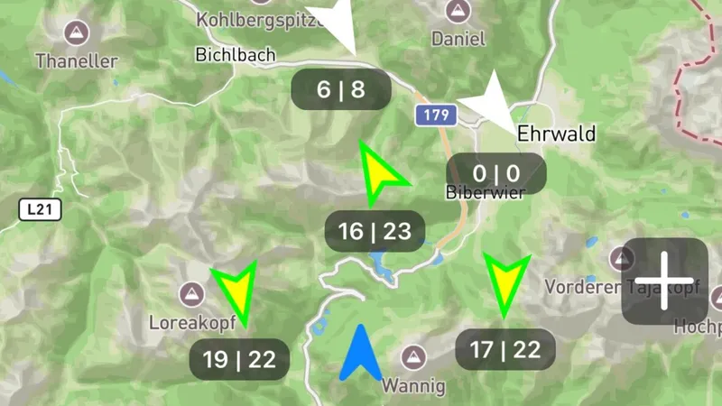 Neues Release 4.0 | Neue Kartenfunktion mit Windstationen, Thermikanzeige und Luftraumkarten