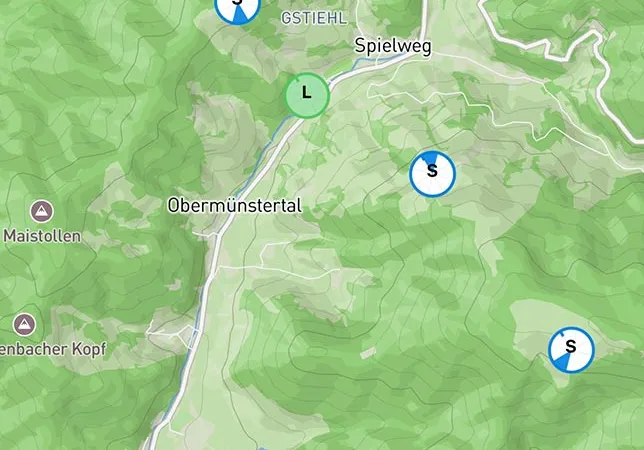 Neues Release 4.4 | Alle Start- und Landeplätze der DHV-Geländedatenbank kostenlos in der App